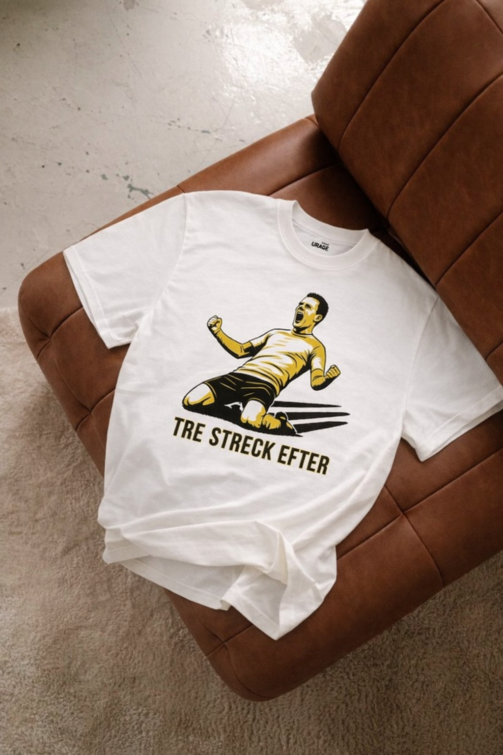 Tre streck efter Jacob Bergström | Mjällby T-shirt