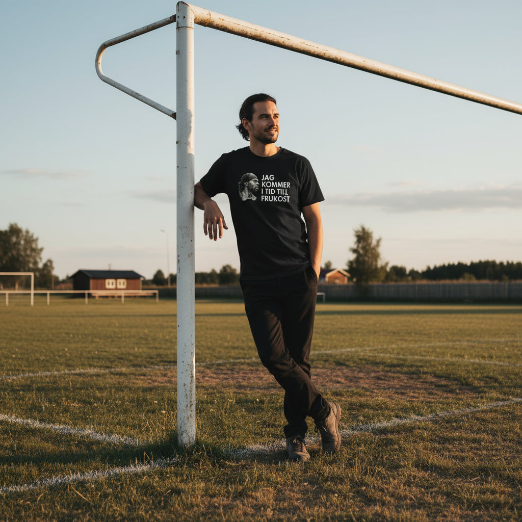 Jag kommer i tid till frukost T-shirt