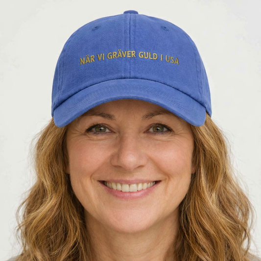 När Vi Gräver Guld I USA | Sverige keps