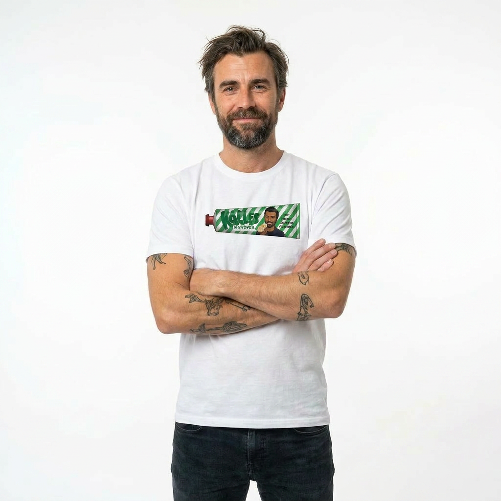Kalles randiga | Hammarby | Rolig Fotboll T-shirt Lirare Wear