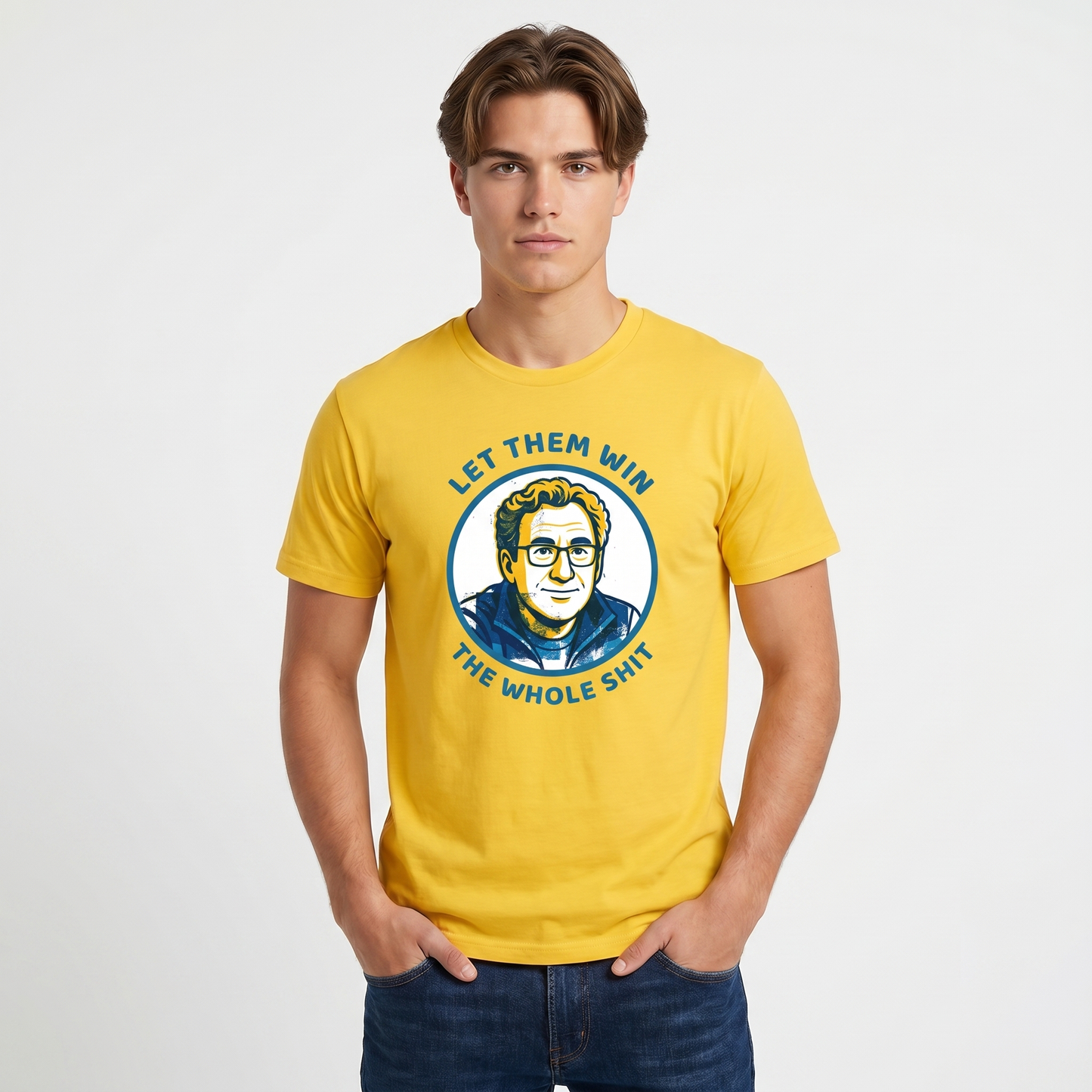 Let Them Win The Whole Shit | Erik Hamrén Sverige | Rolig Fotboll T-shirt Lirare Wear