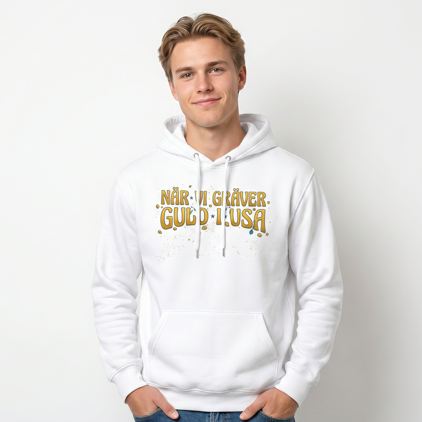 När vi gräver guld i USA | Sverige VM 2026 | Rolig Fotboll Hoodie Lirare Wear