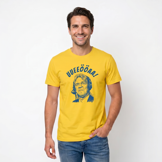 Glenn Strömberg UUEEÖÖAA! | Sverige VM 2026 | Rolig Fotboll T-shirt Lirare Wear