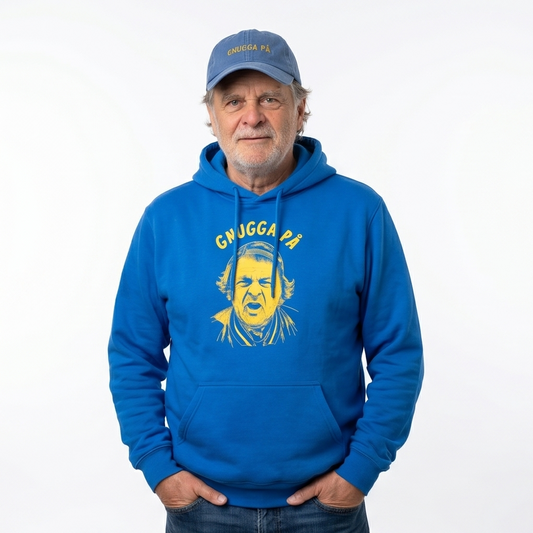 Tompa Gnugga på Sverige | Rolig Fotboll T-shirt Lirare Wear