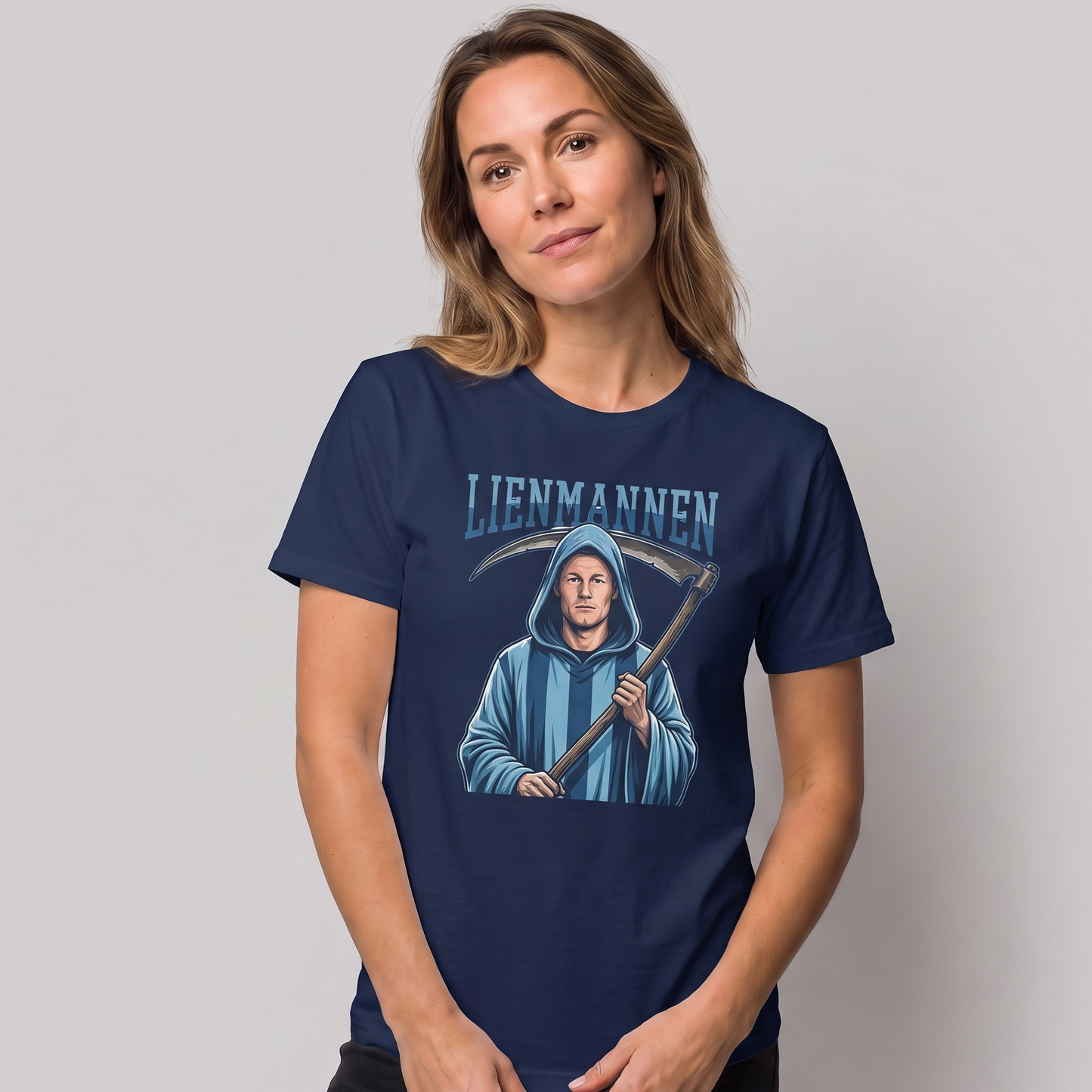 Kristian Lien | Lienmannen Djurgården | Rolig Fotboll T-shirt Lirare Wear
