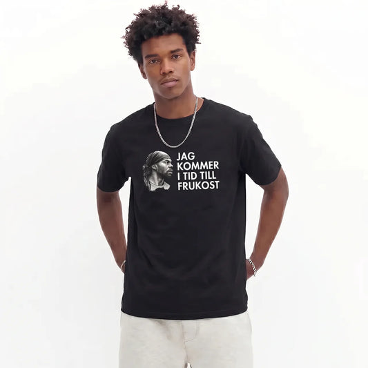 Jag kommer i tid till frukost | Martin Mutumba AIK T-shirt