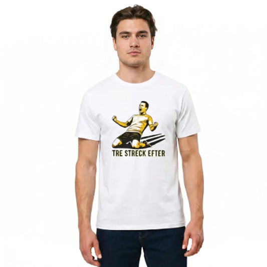 Tre streck efter Jacob Bergström | Mjällby T-shirt